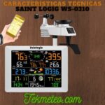 Características técnicas Saint logig ws-0310