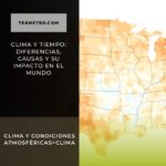 Clima y tiempo: Diferencias, causas y su impacto en el mundo