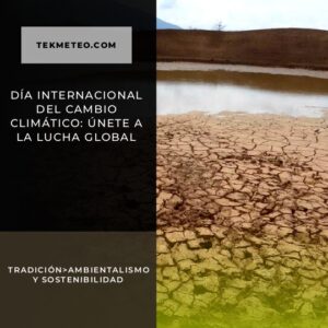 Día Internacional del Cambio Climático: Únete a la lucha global