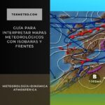 Guía para interpretar mapas meteorológicos con isobaras y frentes
