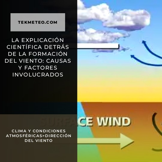 La explicación científica detrás de la formación del viento: causas y factores involucrados